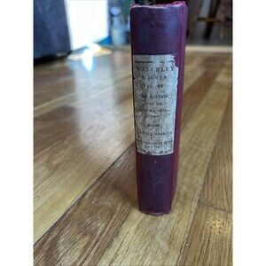 Waverley Novels The Surgeon's Daughter Castle Dangerous Scott 1896 Archibald